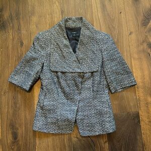 Ann Taylor fully lined tweed jacket